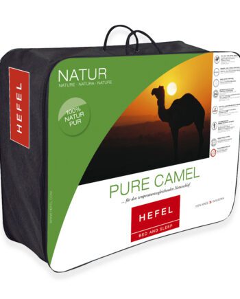 Piumino Hefel pure camel singolo